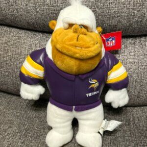 NWT 2001 NFL Football Play By Play Gorilla Minnesota Vikings New with Tag